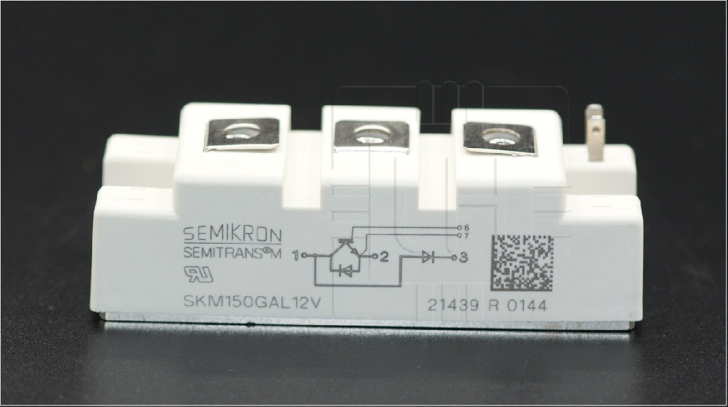 SKM150GAL12V                    Módulo: IGBT; diodo/transistor; 150A, 1200V,boost chopper; Urmax: Marca: Semikron