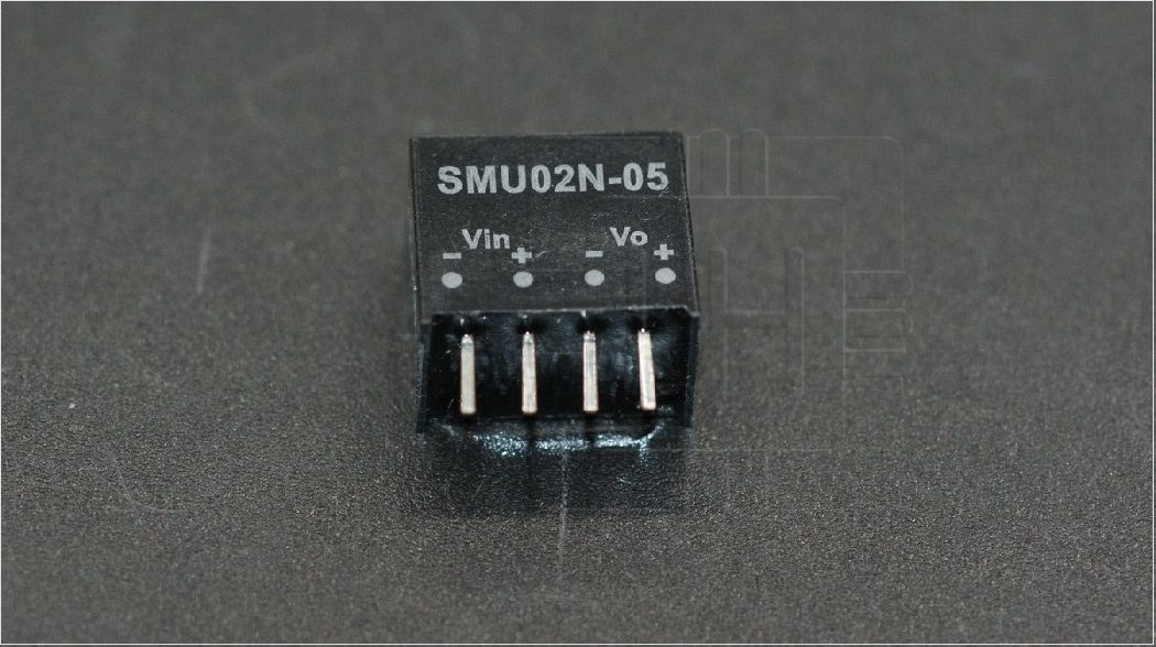 SMU02N-05                    Convertidor: DC/DC; 2W; Uentr: 21,6÷26,4VDC; Usal: 5VDC; SIP4; SMU02