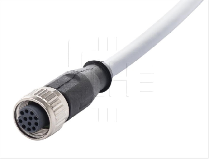 21348500C78050                  Conector Hembra M12, 12 Pines, código A-DeviceNet/CANopen, cable 5 metros