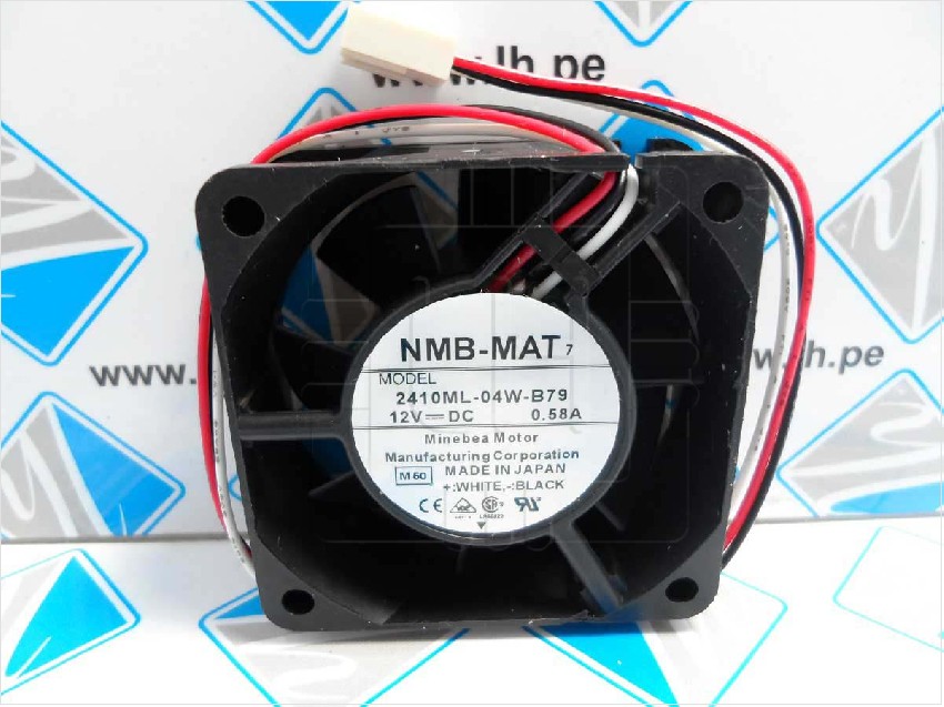 2410ML-04W-B79      FAN AXIAL 60X25MM 12VDC WIRE