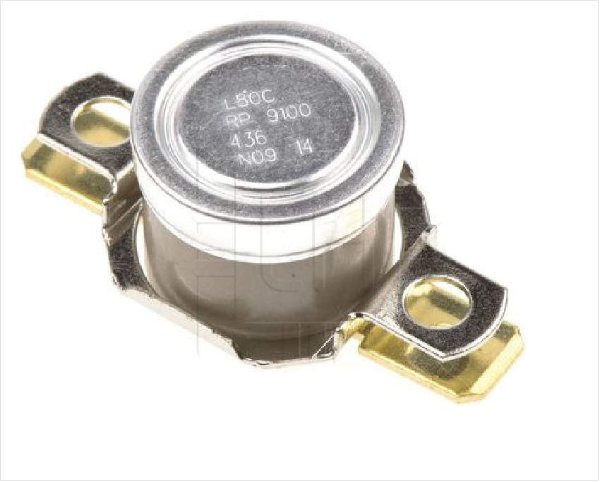 2455RP 9100-436                   Sensor termostato bimetalico, NC, L80C, 80°C, Tclos 65°C, 10A, 240VAC, Honeywell