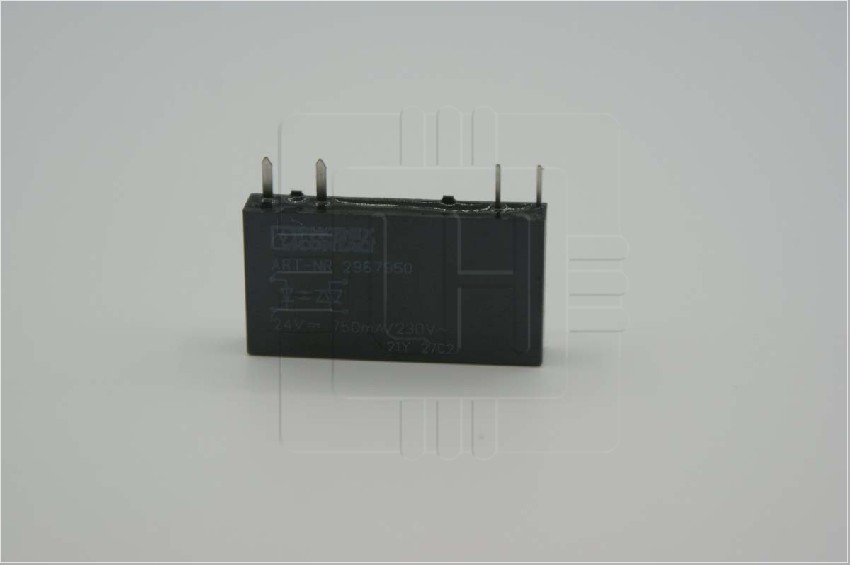 2967950 OPT-24DC/230AC/1                   Relé semiconductor 19.2-28.8VDC, 750mA, 24-253VAC