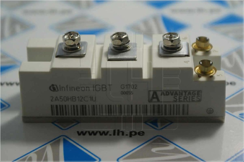 2A50HB12C1U           Modulo IGBT 50A, 1200V Infineon