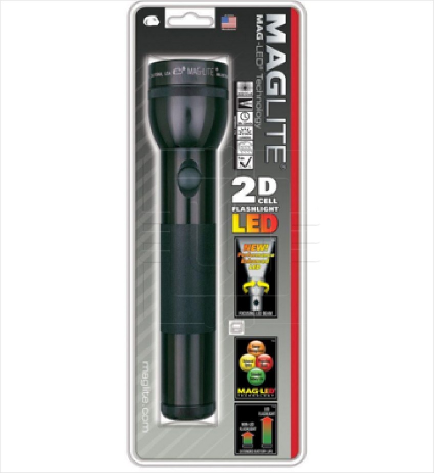 ST2D016 151-000-020     Mag-Lite LED 2 D Cell Flashlight