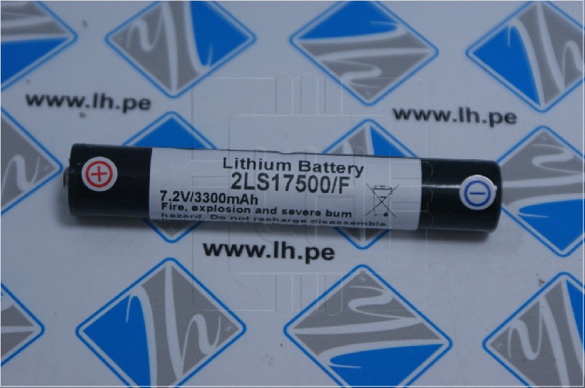 2LS17500/F               Pack Batería Lithium 7.2V; 3300mAh con lamina para soldar