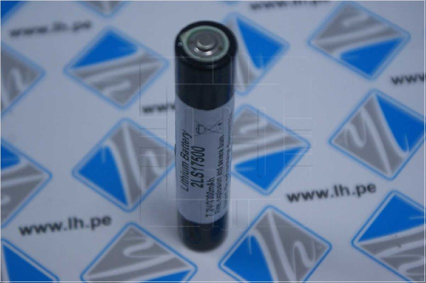 2LS17500       Pack de Baterías Lithium 7.2V, 3300mAh, Fire, explosion, and severe bum hazard.