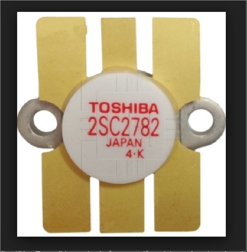 2SC2782       Silicon NPN Epitaxial Planar Transistor, VHF Band Power Amplifier, Non-Rohs, Toshiba