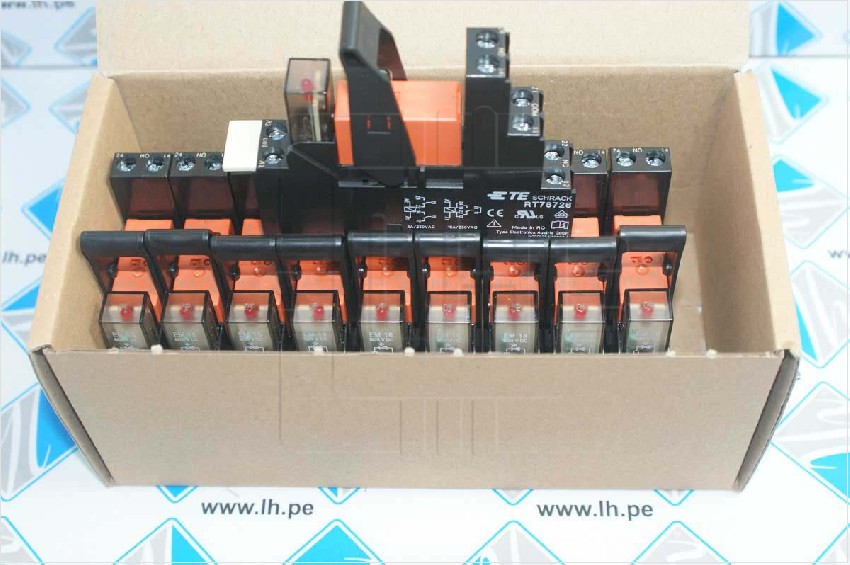 3-1415073-1 RT4S4T30             Relay de interfaz DPDT, 230VAC, 8A/250VAC