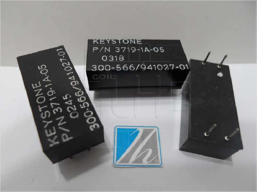 P/N 3719-1A-05 300-566/941027-01  RELAY MINIATURA DE 4 PINES