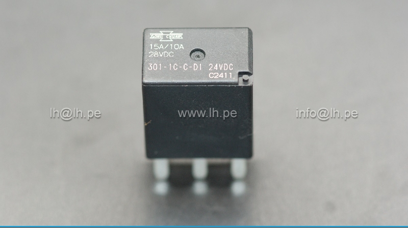 301-1C-C-D1-24VDC       Relés automotrices ISO280 AUTOMTIVE RLY SPDT 35A 24VSC