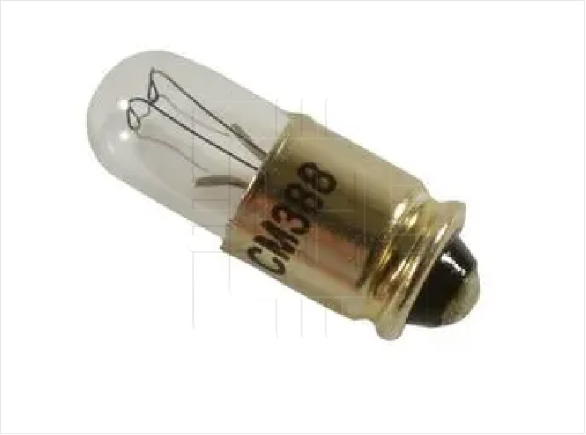 CM388            LAMPARA MINIATURA 388 INCANDESCENT T-1 34 MIDGE GROOVE 28V 004A