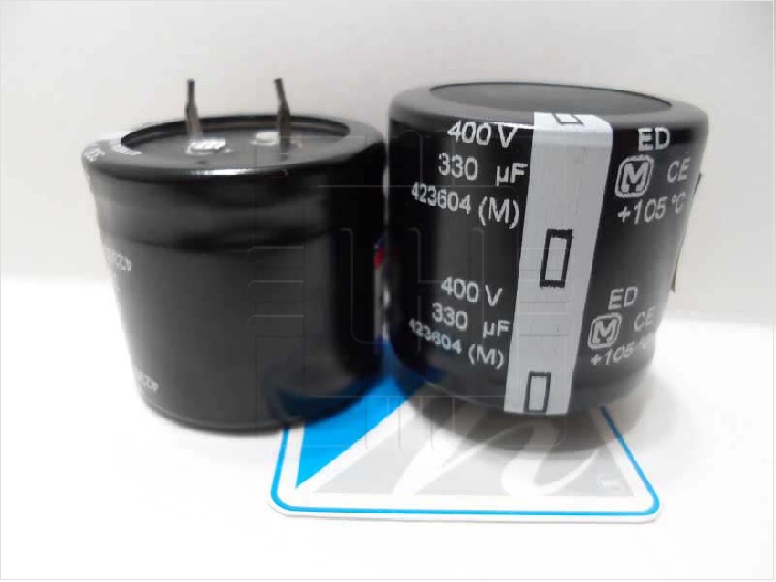 LGN2G331MELA45  CAPACITOR ELECTROLITICO  330UF 20% 400V SNAP