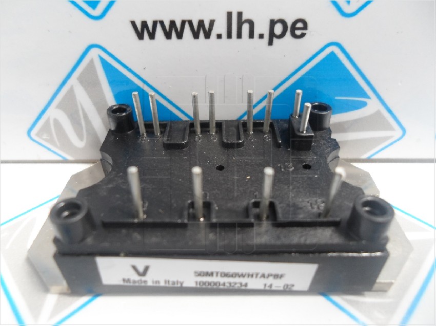 50MT060WHTAPBF   Modulo Half-Bridge IGBT, 600V 50A WARP 20-100