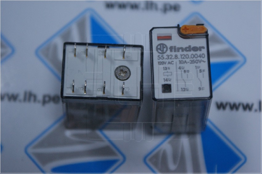 55.32.8.120.0040       RELAY 120VAC, 10A-250V, 8 PINES PLANAS