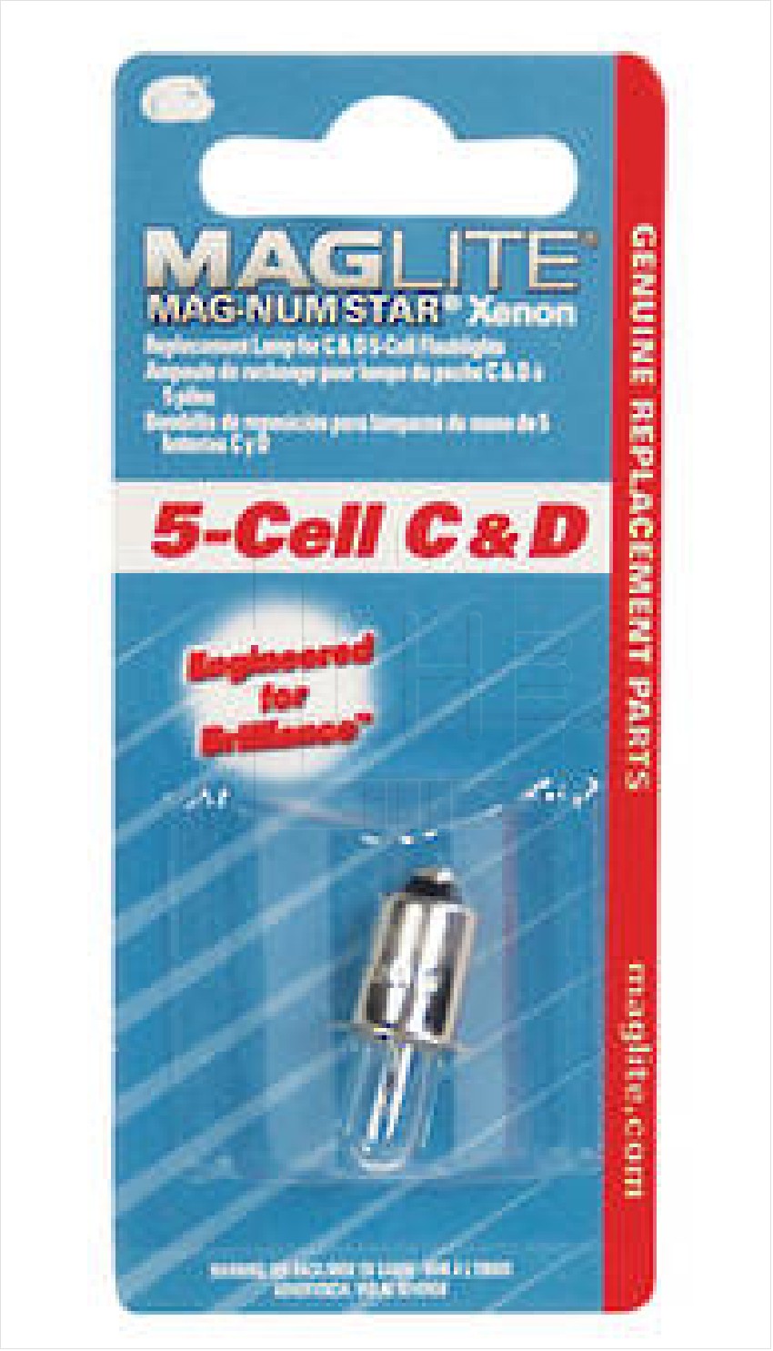 LMSA501 107-000-429  Maglite LMSA501 Mag-num Star 5D Xenon Repla