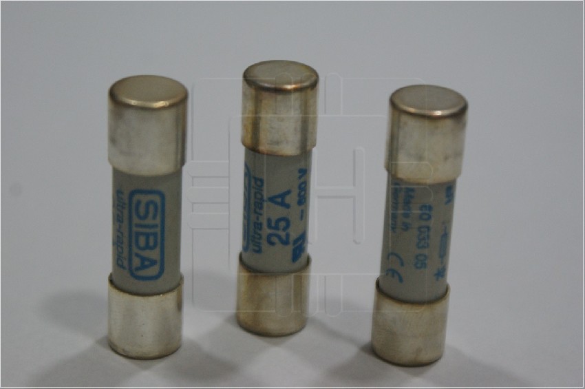 6003305.25 - Fuse: fuse; aR; ceramic, industrial; 25A; 600VAC; 1