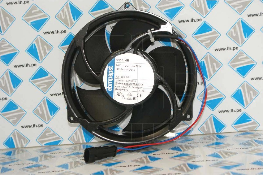 6314HR           Ventilador Axial Para ABB, 6314HR 6314 HR DC24V 36W inversor