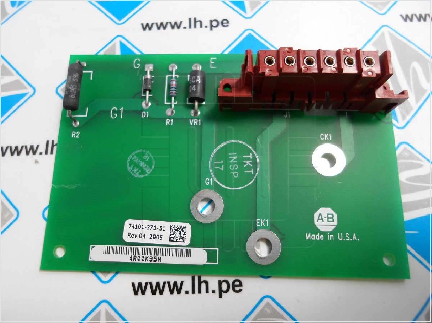 74101-371-51 Rev. 04       TARJETA ELECTRONICA ALLEN BRADLEY