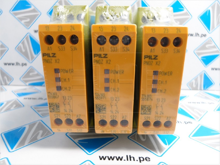 774-303 PNOZ/X2/24V    Safety Relay 24 V, 6 A