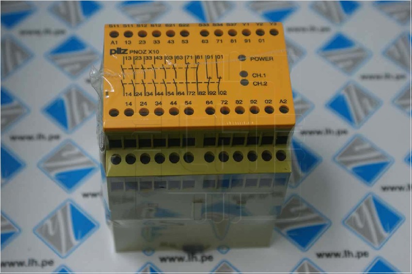 774709 PNOZ X10             Módulo relay de seguridad, PNOZ X10, 24VDC