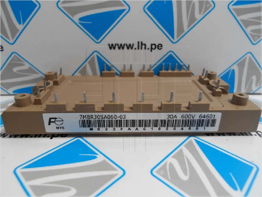 7MBR30SA060-03          IGBT Modules. Applications. · Inverter for motor drive. · AC and DC servo drive amplifier.