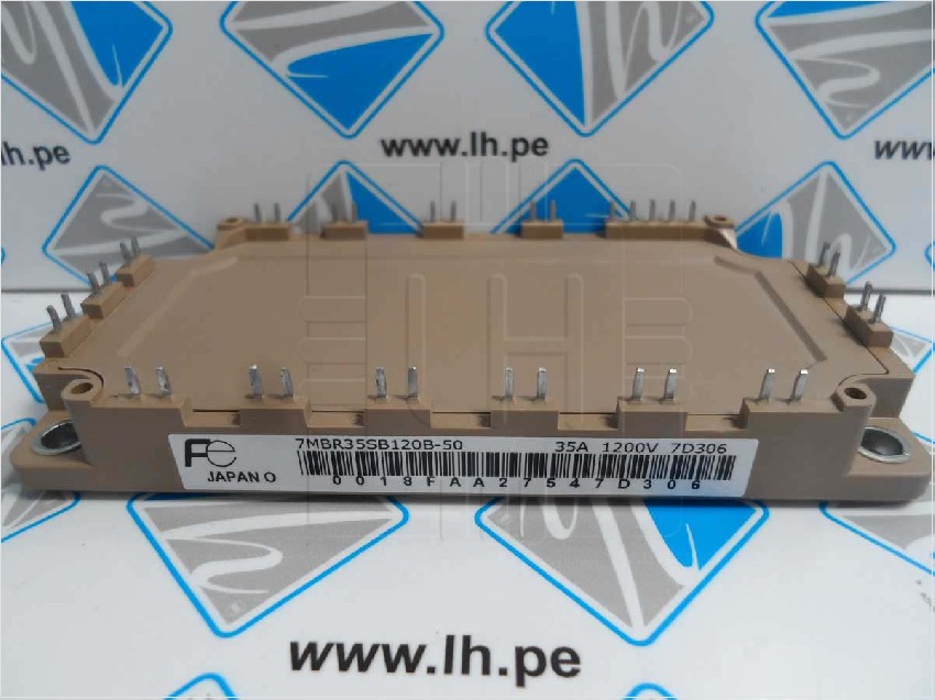 7MBR35SB120B-50        Modulo IGBT  (V series). 1200V / 35A / PIM