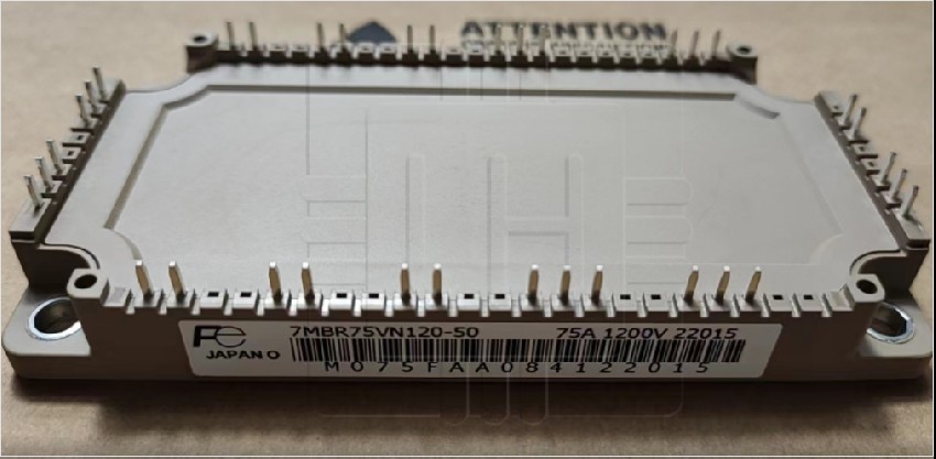 7MBR75VP060-50                Modulo IGBT; V Series 1200V / 75A / PIM; FUJI ELECTRIC