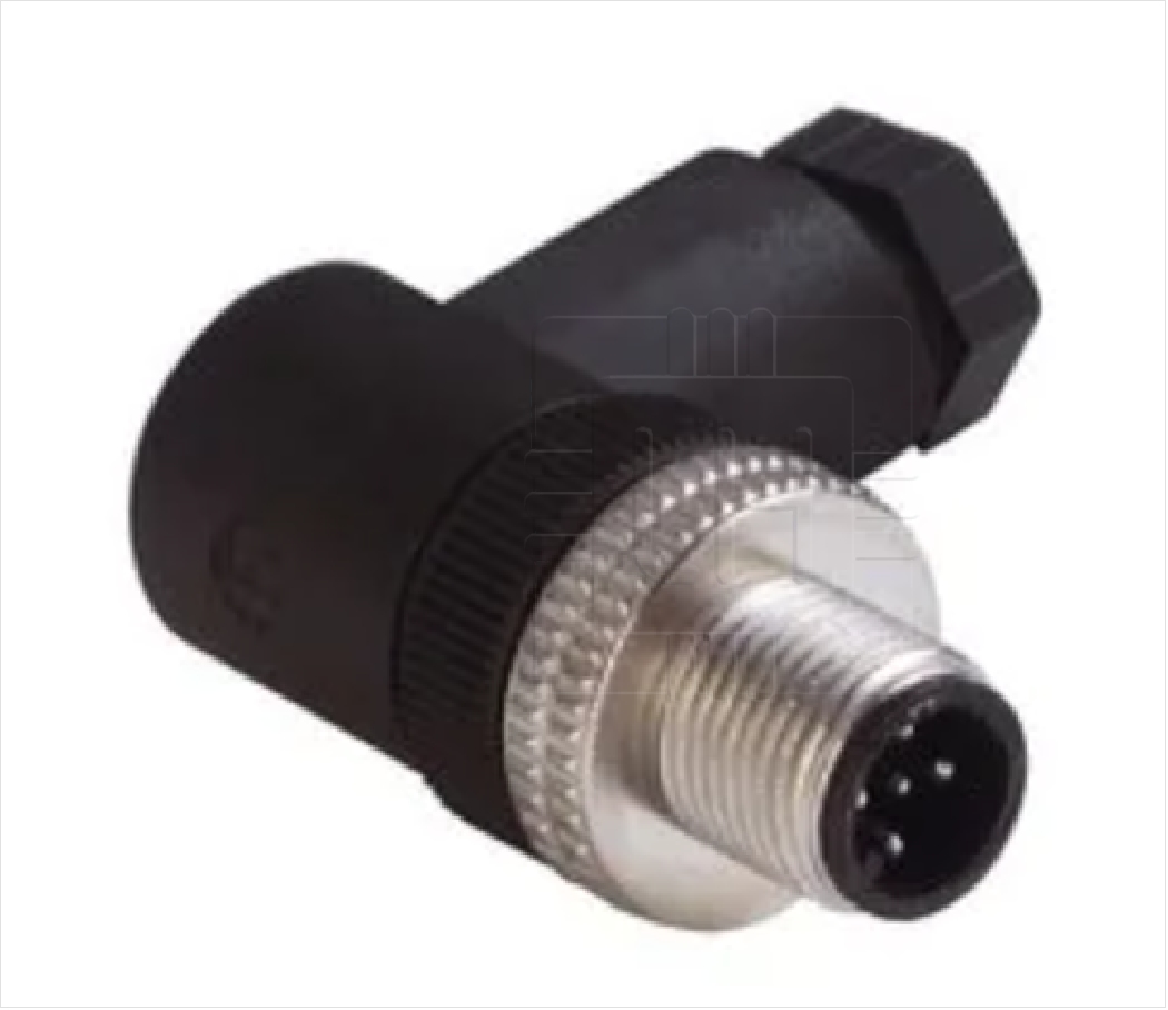 933167100 ELWIST 5012 PG7             Conector Macho M12, 5 Pines, 90°C