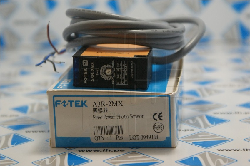 A3R-2MX             FOTEK FREE POWER PHOTO SENSOR IP65 24-240VAC 12-240VDC