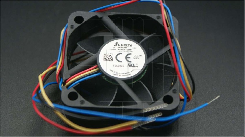 AFB0512HB-TP41                  VENTILADOR AXIAL 50x50x15mm, 12VDC, 0.17A, con 4 cables