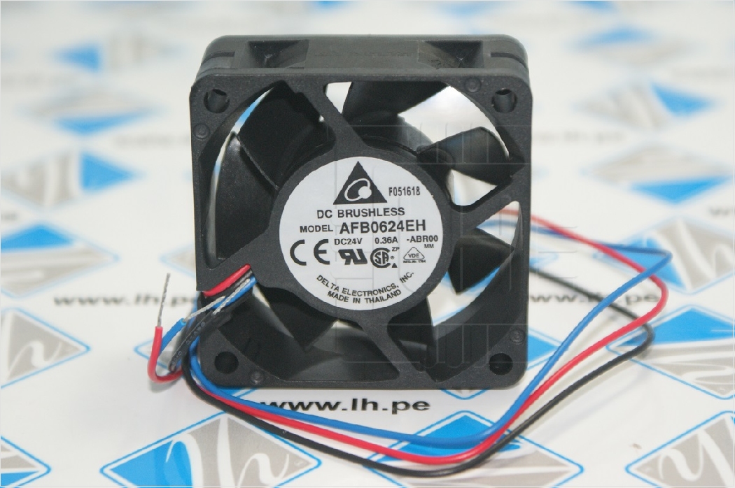 AFB0624EH-ABR00           FAN AXIAL 60X25.4MM 24VDC WIRE