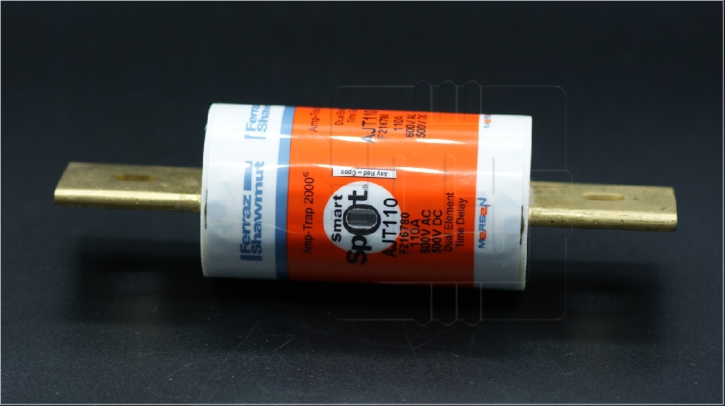 AJT110              Fusible Time-Delay, 110A, 600V, Clase J, Marca Mersen