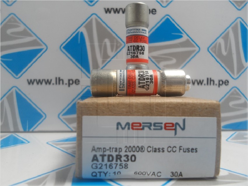 ATDR30   Fuse Mersen Amp-Trap 600 Volt 30 Amp Time Delay UL Clas