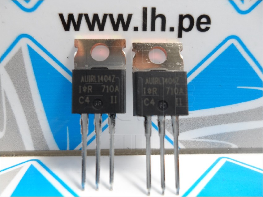 AUIRF1404Z        Transistor N-MOSFET, unipolar, 40V, 180A, 200W