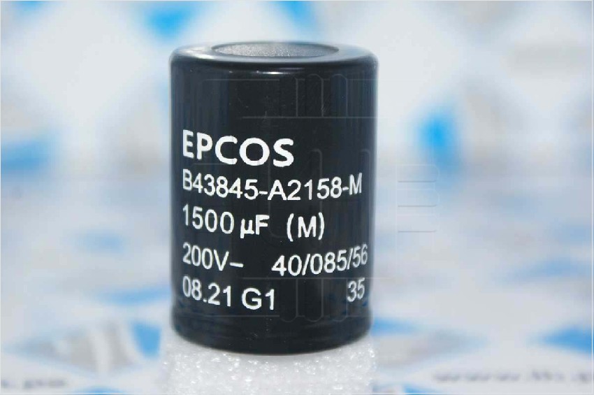 B43845-A2158-M        Capacitor Electrolítico 1500uF, 200V, 30x40mm