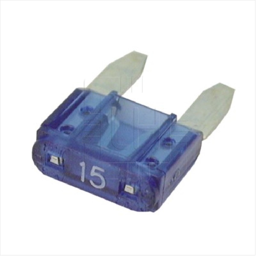 BK/ATM-15  Fusible 15A 32Vdc 1kA IR Blue