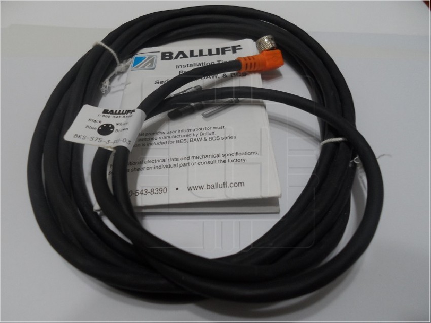 BKS-S75-3-PU-03  9 MIXED SERV/ ENCODER CABLES, BALLUFF BKS-S75-3