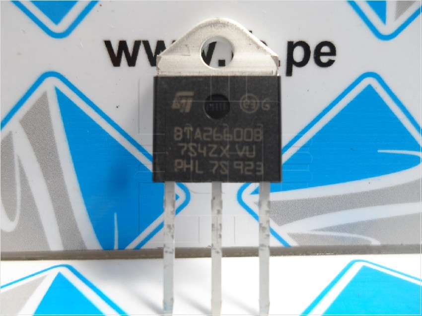 BTA26-600BRG           Triac 600V, 25A, 50mA