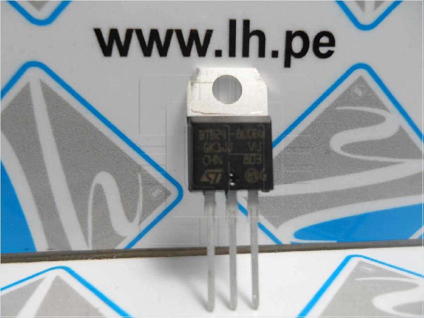 BTB24-800BW       Triac 25A, 800V, 50mA, TO220AB