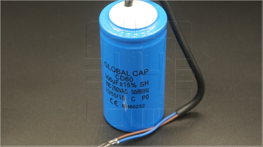 CD60 300uF                       Capacitor de arranque 300uF 200/250VAC Global Cap