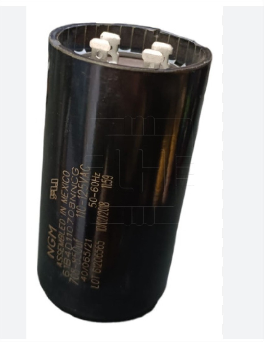 CD60-1 708-890uF 125VAC              Capacitor de arranque 708-890uF 125VAC