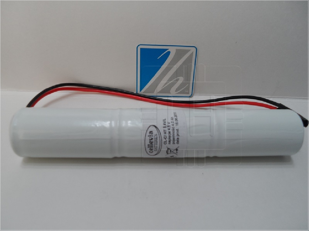 CL-C/HT3.6V/L    Batería Ni-MH 3.6V, 4000mAh, Tamaño C, con cables 250mm