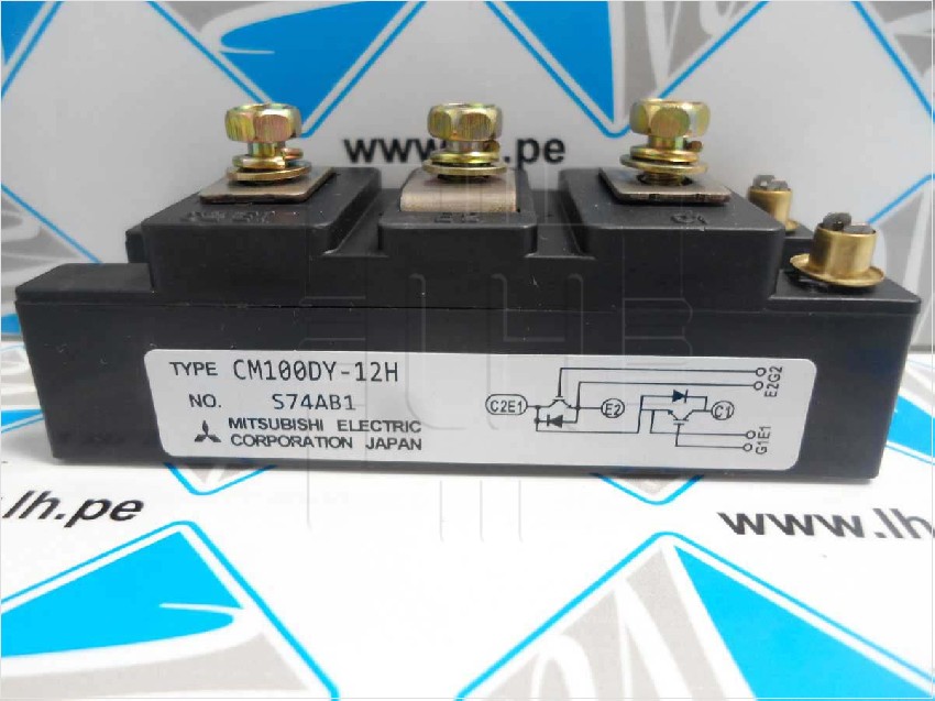 CM100DY-12H          IGBT Module Half Bridge 600V 100A 400W