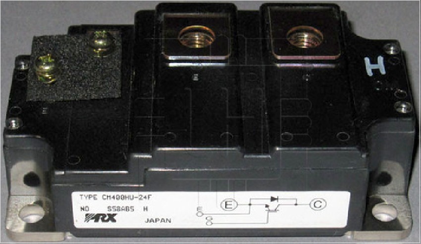 CM400HU-24F     IGBT Array & Module Transistor, 400 A, 1.2 kV, 1.6