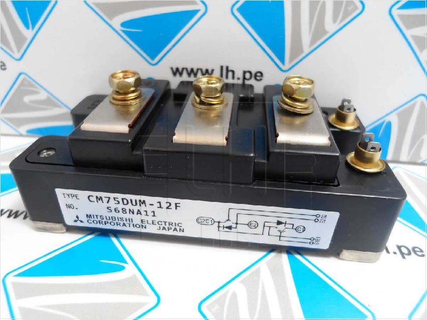 CM75DUM-12F      IGBT MODULE, 600V, 75A