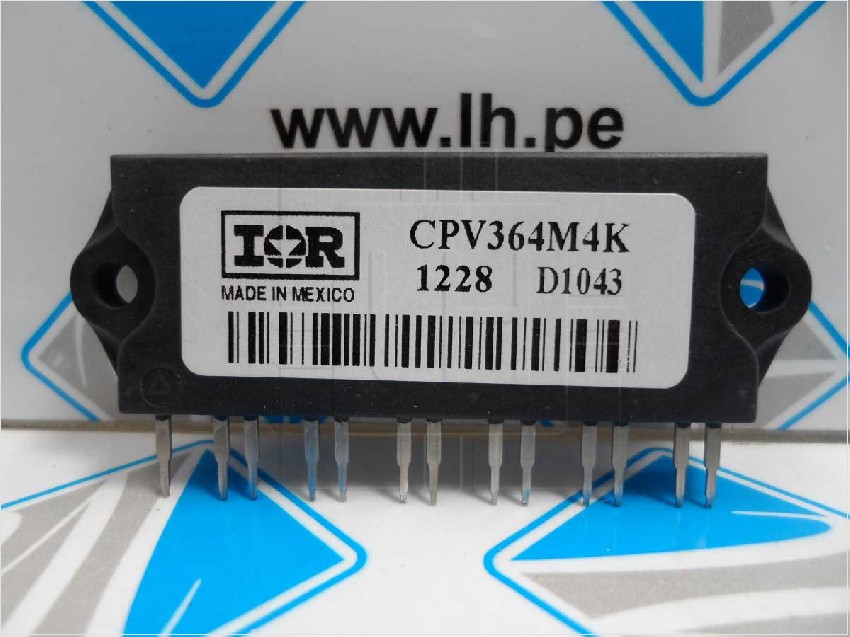 CPV364M4K      MODULO IGBT SIP MODULE 600V 13A IMS-2 Vishay IR