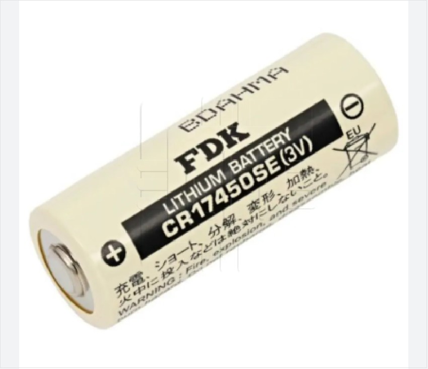 CR17450SE             Batería Lithium A, 3V, 2500mAh FDK