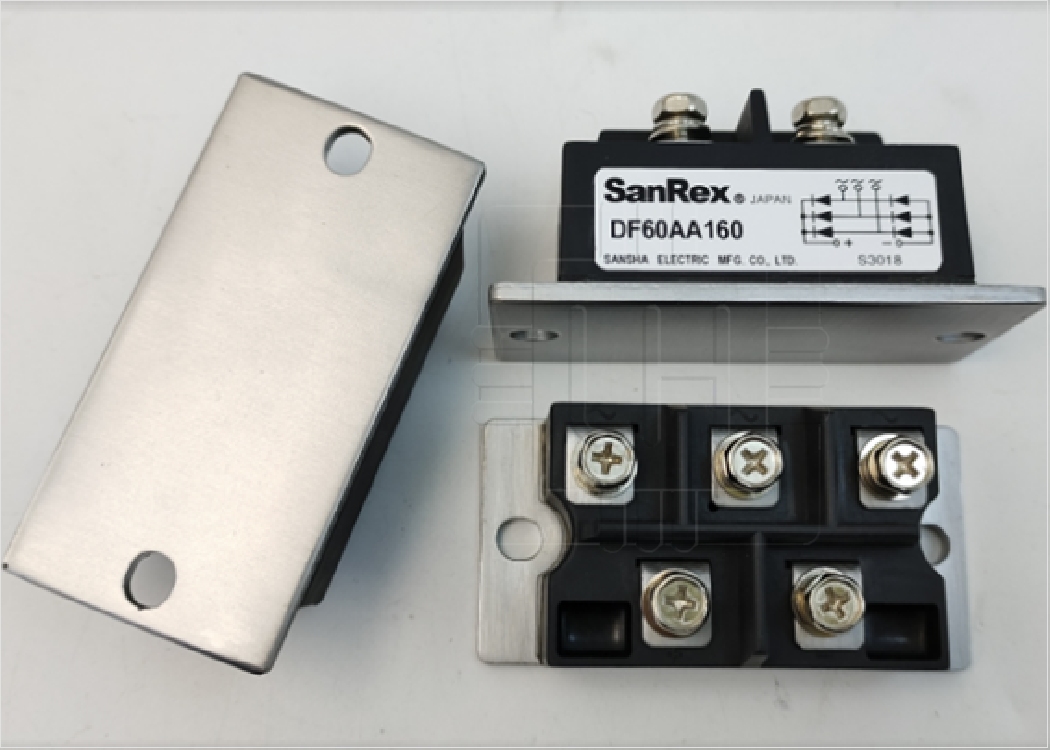 DF60AA160                   Diodo rectificador trifásico 60A, 1600V, Marca: Sanrex