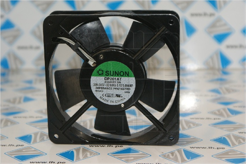 DP201AT2122HBT.GN          Ventilador axial 230VAC, 120x120x25mm, 50/60HZ, 112m3/h