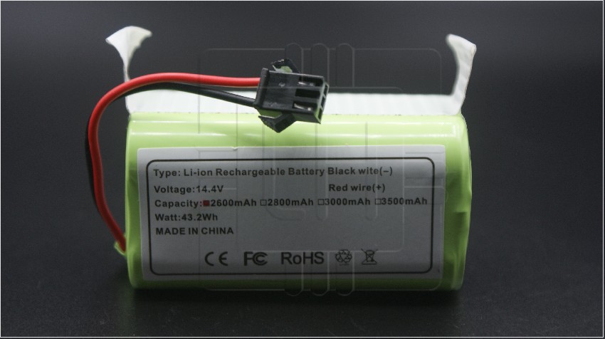 PA04 4INR19/66                Pack de batería recargable 14.4V, 2600mAh, 43.2Wh con cable y conector